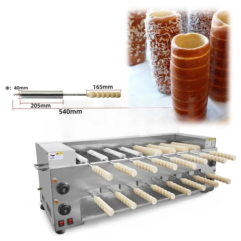Waffle Cone Maker - 220V 110V Chimney Cake Oven Roll