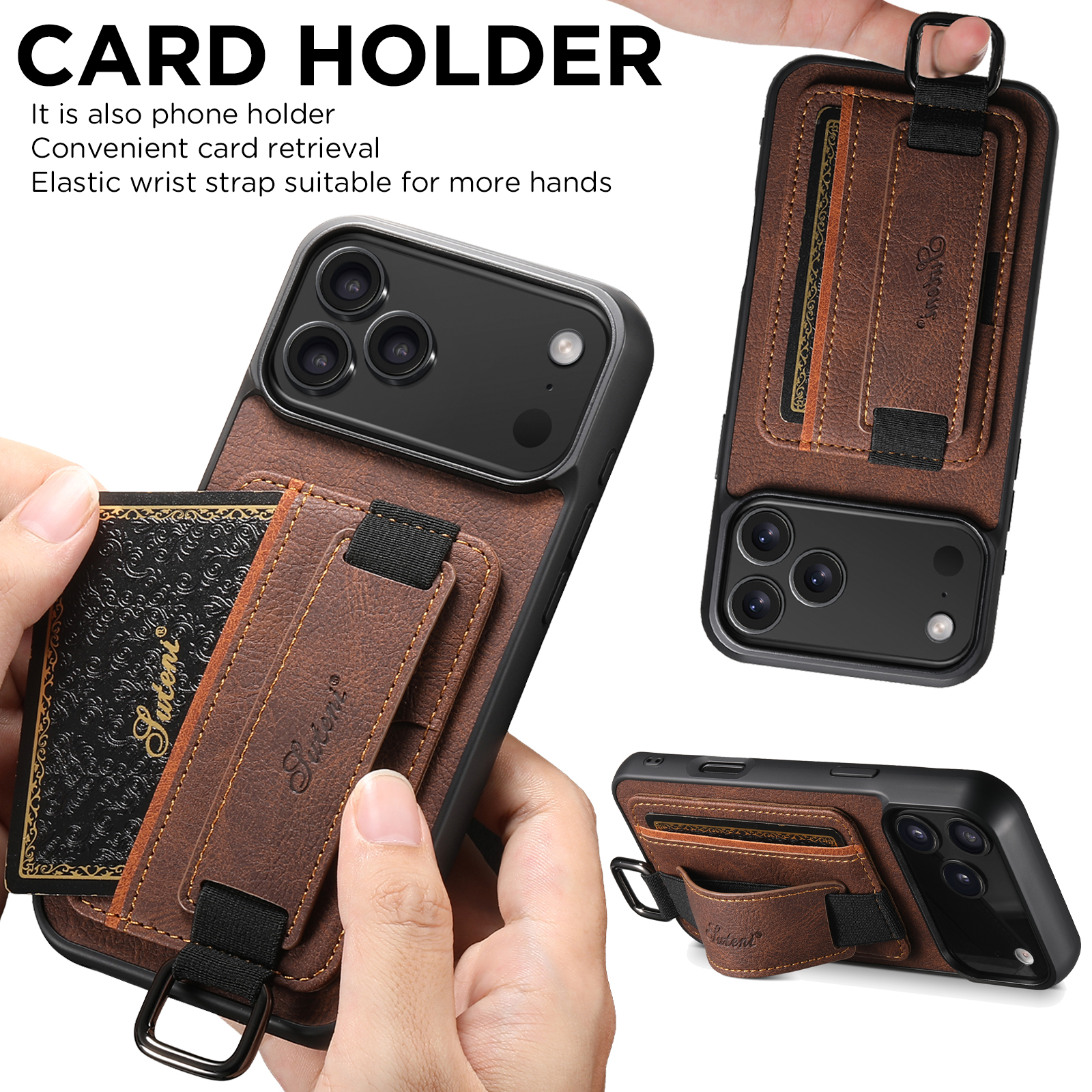 Taco Stand Holder - SUTENI Wrist Strap Ring Buckle Card