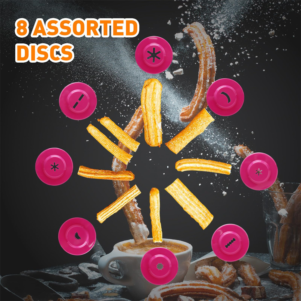 1pc DIY Manual Cookie Press Ma – Churros Maker Gun Bewertung und Preis