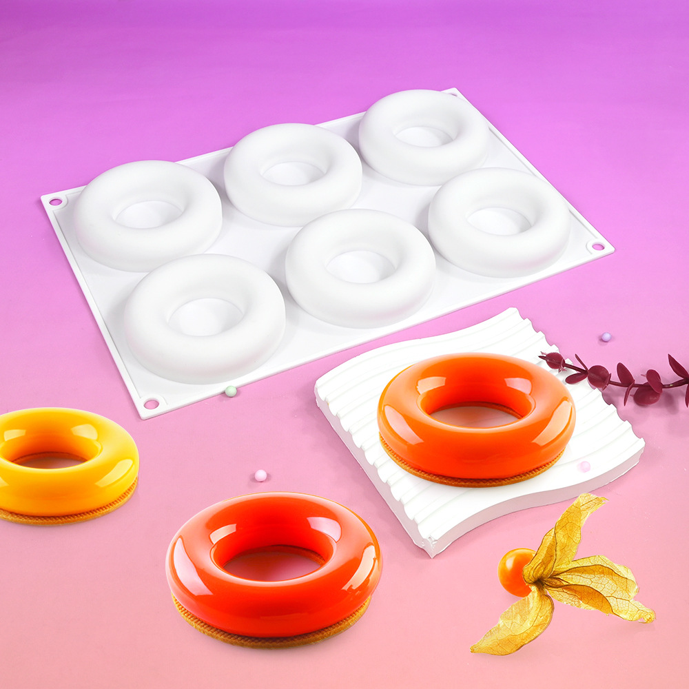 New Mould 6-Piece Donut Mousse – Donut Mold Silicone Bewertung und Preis