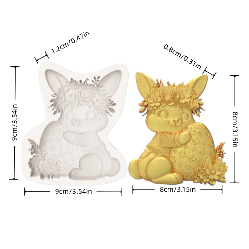 Easter Wreath Bunny Silicone B – Bunny Cake Mold Bewertung und Preis