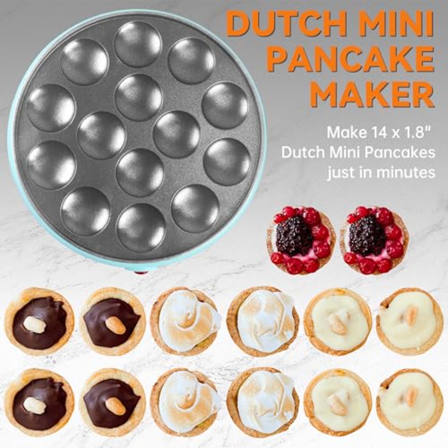 Mini Pancakes Maker Machine Du – Mini Pancake Griddle Bewertung und Preis