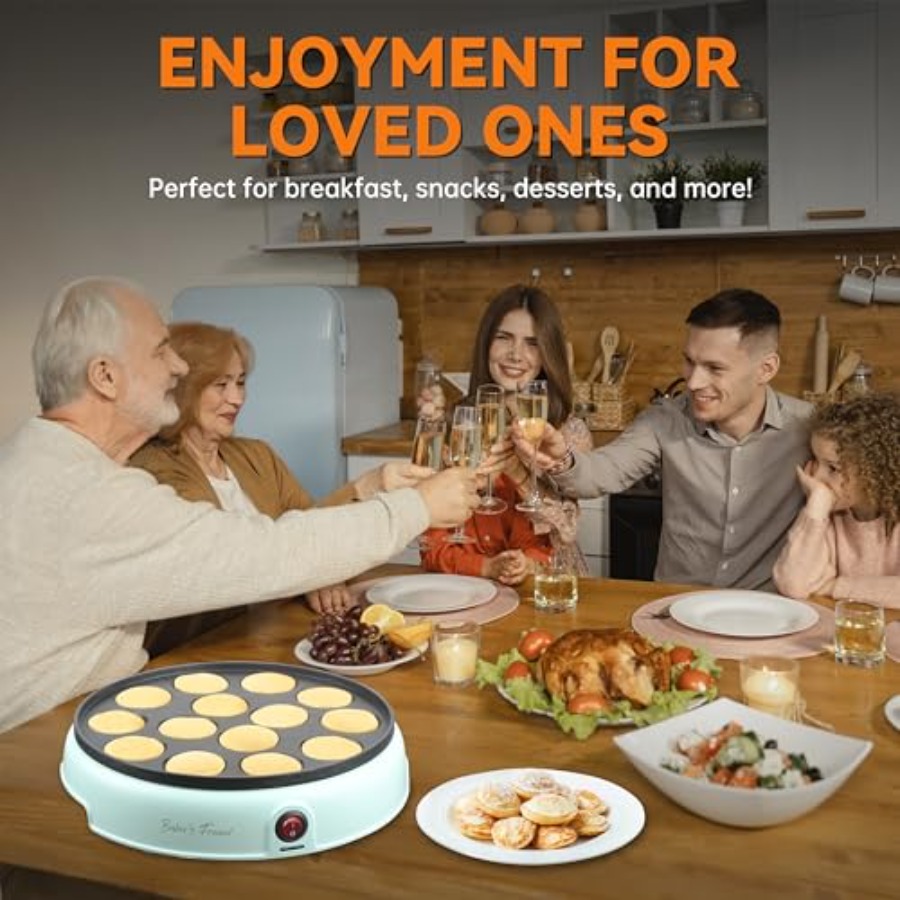 Mini Pancakes Maker Machine Du – Mini Pancake Griddle Bewertung und Preis