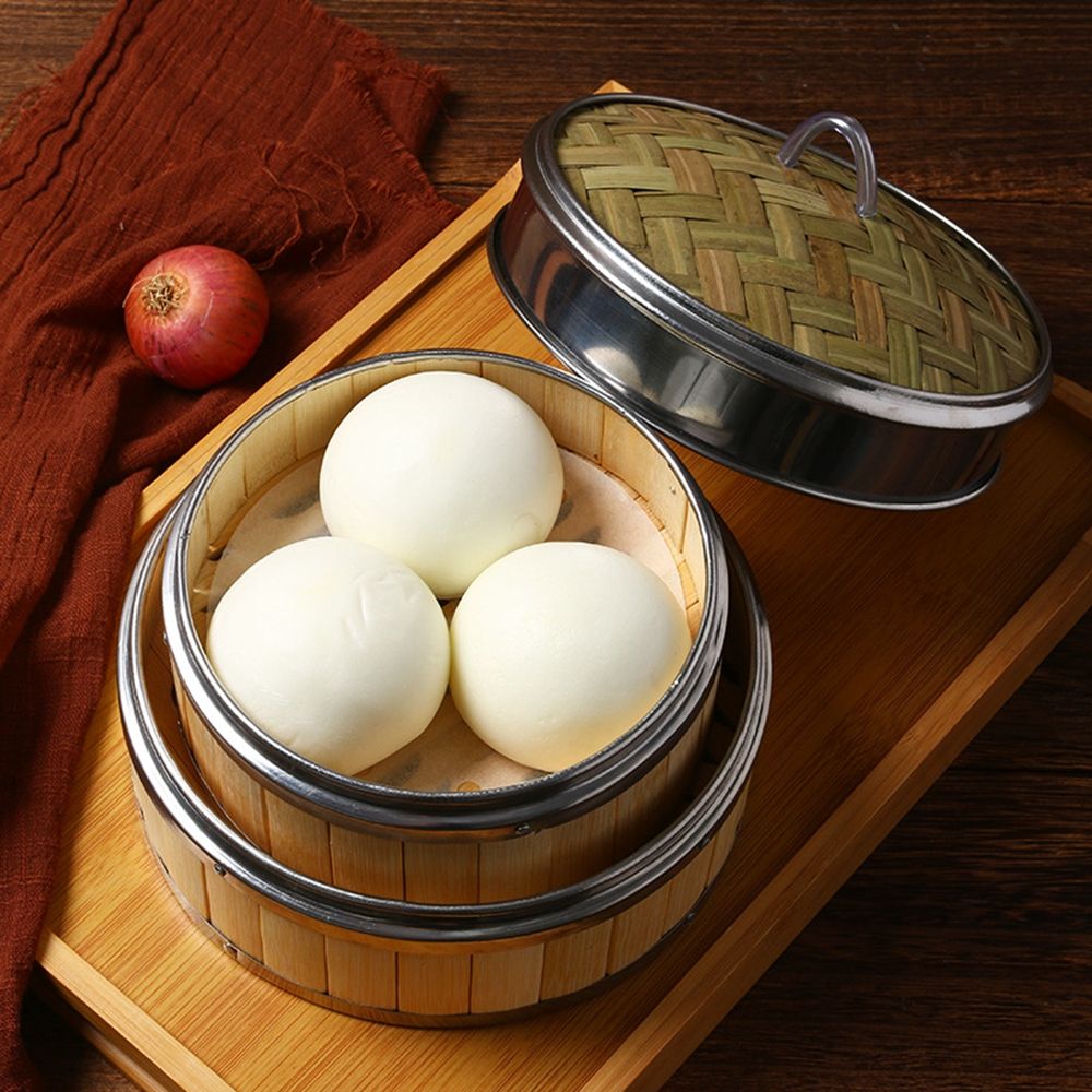 Dim Sum Bao Buns Woven Bamboo  – Bao Steamer Bamboo Bewertung und Preis