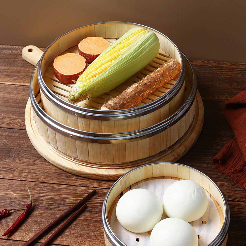 Dim Sum Bao Buns Woven Bamboo  – Bao Steamer Bamboo Bewertung und Preis