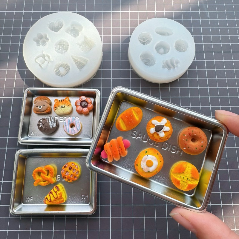 Mini Food Desserts Silicone Mo – Donut Mold Silicone Bewertung und Preis