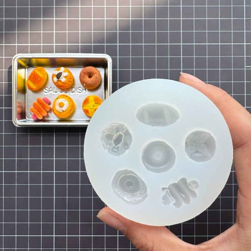 Mini Food Desserts Silicone Mo – Donut Mold Silicone Bewertung und Preis