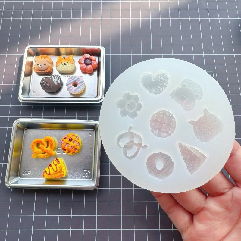 Mini Food Desserts Silicone Mo – Donut Mold Silicone Bewertung und Preis