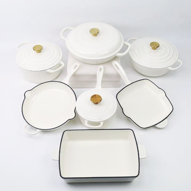 Enamel pot, cast iron pot, pot – Cast Iron Corn Bewertung und Preis