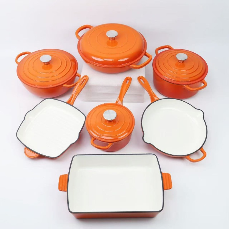 Enamel pot, cast iron pot, pot – Cast Iron Corn Bewertung und Preis