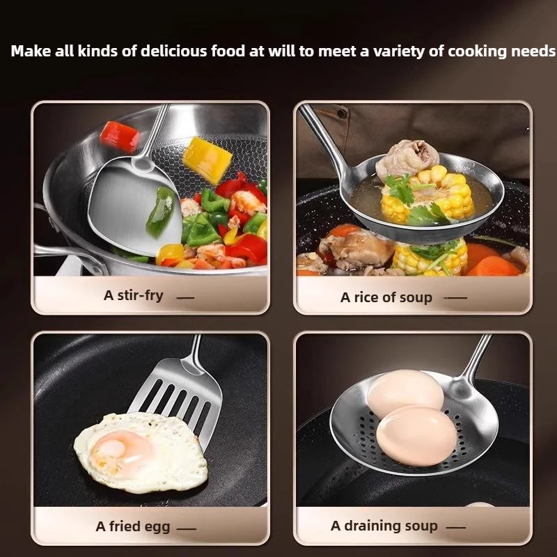 316 Stainless Steel Wok Spatul – Okonomiyaki Spatula Bewertung und Preis