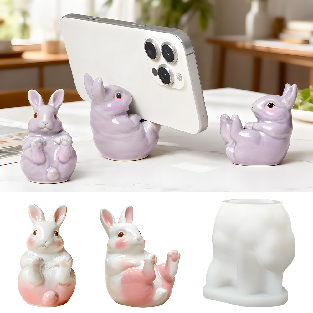 S0284 Cute Bunny Cellphone Sta – Taco Stand Holder Bewertung und Preis