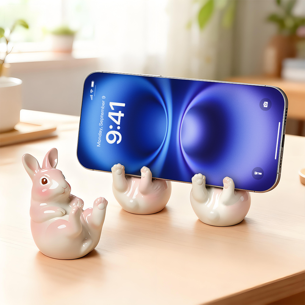 S0284 Cute Bunny Cellphone Sta – Taco Stand Holder Bewertung und Preis