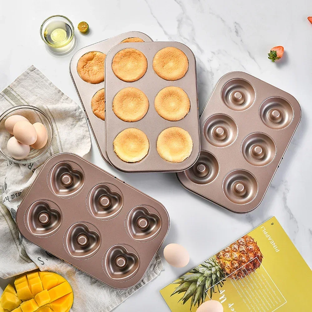 6 Holes Nonstick Cake Donuts B – Donut Mold Silicone Bewertung und Preis